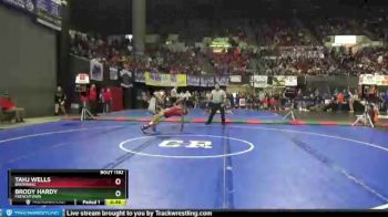 Cons. Round 1 - Brody Hardy, Frenchtown vs Tahj Wells, Browning