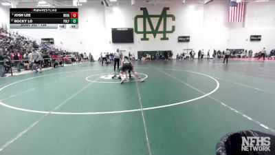 138 lbs Cons. Round 2 - Rocky Lo, Poly/Long Beach vs Josh Lee, South Torrance