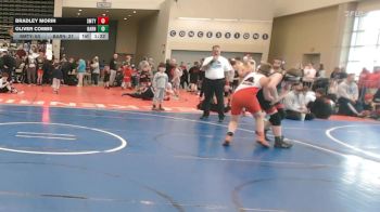 131 lbs Rr Rnd 3 - Bradley Morin, Smitty's Barn Black - ESC vs Oliver Combs, Barn Brothers Wrestling Academy