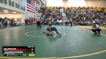 120 lbs Cons. Round 5 - Jonathan Villanueva, ARCHBISHOP HOBAN vs Sal Bonacuse, REVERE