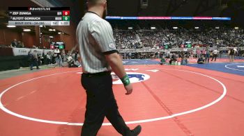 2A-285 lbs Champ. Round 1 - Zef Zuniga, Big Piney vs Elyott Gorsuch, Moorcroft