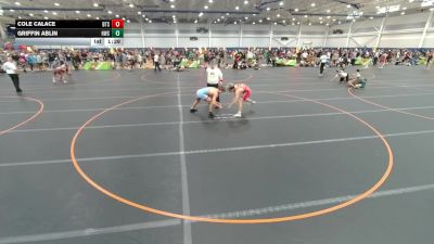 157 lbs Champ. Round 3 - Griffin Ablin, Howe Wrestling School vs Cole Calace, Beat The Streets-Chicago