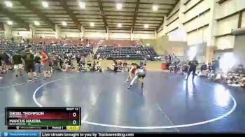 120 lbs Finals (8 Team) - Diesel Thompson, MONTANA1 vs Marcus Najera, NEW MEXICO1