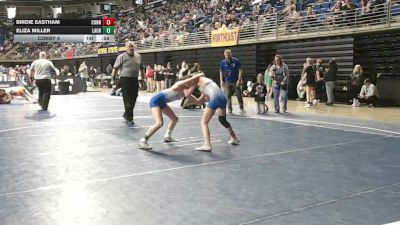 95 lbs Consy 4 - Birdie Eastham, Conneaut vs Eliza Miller, Laurel