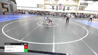 133E lbs Rr Rnd 1 - Anthony Samuels, Sacred Heart vs Ryan Arbeit, Hofstra