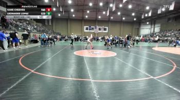 144 lbs Cons. Round 1 - Kane Cheeves, Pawhuska vs Leonaides Lopez, Klein