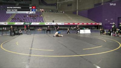 117 lbs Placement Matches (16 Team) - Salyna Shotwell, Life University vs Joely Slyter, University Of Providence