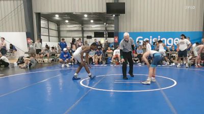 141 lbs Rr Rnd 4 - Devan Garcia, Michigan Premier Blue - BHS vs Aaron Ellison, NC United - BHS