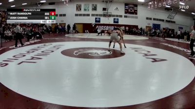 149 lbs Semifinal - Josh Cherba, Wisconsin-La Crosse vs Matt Randolph, Augsburg