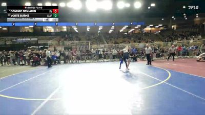 126 2A Cons. Round 3 - Dominic Benjamin, Parrish High School vs Vonte Burke, Clay