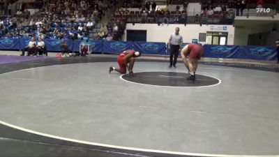 285 lbs Quarterfinal - Wyatt Smith, Coe vs Jamal Neeway, Central