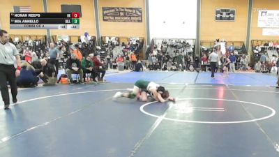 114 lbs Consi Of 4 - Norah Reeps, Haddam-Killingworth vs Mia Annello, Billerica