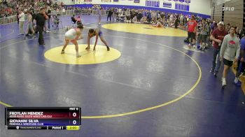 144 lbs Quarterfinal - Froylan Mendez, Hood River Youth Wrestling Clu vs Giovanni Silva, Peninsula Wrestling Club