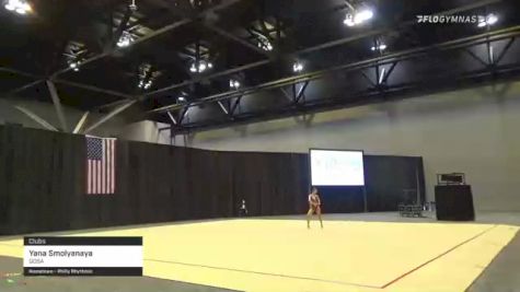 Yana Smolyanaya - Clubs, GOSA - 2021 USA Gymnastics Championships
