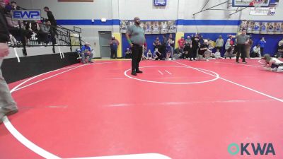 37 lbs Rr Rnd 2 - Barlow Schubert, Chandler Takedown Club vs Henry Howell, Henryetta Knights Wrestling Club