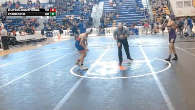 106 lbs Quarterfinals (8 Team) - Corbin Helm, Hernando vs Brayden Acquafredda, Cocoa Beach