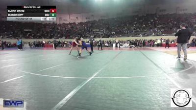 150 lbs Round Of 64 - Elijah Davis, Moore JH vs Jayson Epp, Unattached Assassins