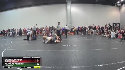 140/10u150 Round 1 - Sawyer Johnson, Rockmart Takedown vs Nicholas Kelleher, Team Gotcha