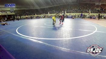 75 lbs Quarterfinal - Gage Cooper, Fitness Fight Factory Wrestling Club vs Paxtyn McGilbert, Midwest City Bombers Youth Wrestling Club