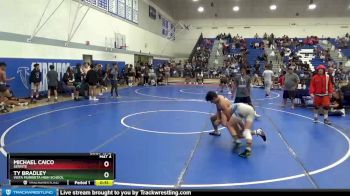 152 lbs Cons. Round 5 - Michael Caico, Servite vs Ty Bradley, Vista Murrieta High School