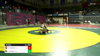 197 lbs 7th Place - Gabe Sollars, Indiana vs Ibrahim Ameer, Drexel