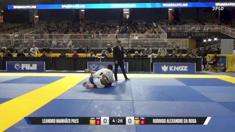 Rodrigo Alexandre Da Rosa vs Leandro Manhães Paes 2025 Pan Jiu Jitsu IBJJF Championship