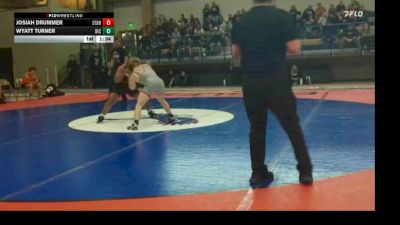 144 lbs Wyatt Turner, Dickinson vs Josiah Drummer, Sturgis Brown