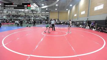 132 lbs Quarterfinal - Rylee Donohue, Norwalk vs Kylie Biter, Oxford Hills