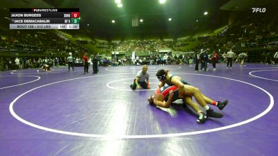 215 lbs Round Of 32 - Jaxon Burgess, Sanger vs Jace Demacabalin, Rf Kennedy