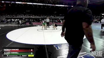 121 lbs Champ. Round 1 - Patricia Sanchez, Ponderosa vs Alanna Harwell, St. Mary`S
