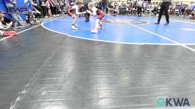 55 lbs Quarterfinal - Knox Williams, Perry Wrestling Academy vs Case Mccabe, Cowboy Wrestling Club