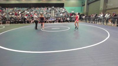 115 lbs Round Of 16 - Grace Romans, Allen vs Emily Garrett, Apple Valley