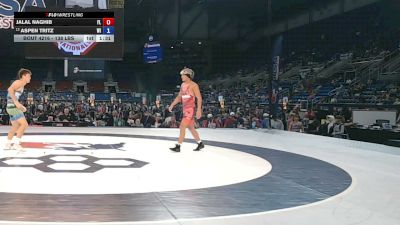 138 lbs Champ. Rd Of 32 - Jalal Naghib, Florida vs Aspen Tritz, Wisconsin