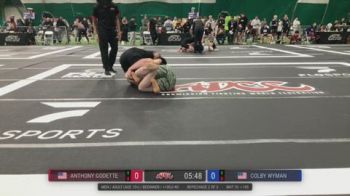 Anthony Godette vs Colby Wyman 2026 ADCC New Jersey Open