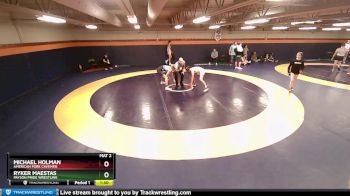 150 lbs Cons. Round 2 - Ryker Maestas, Payson Pride Wrestling vs Michael Holman, American Fork Cavemen