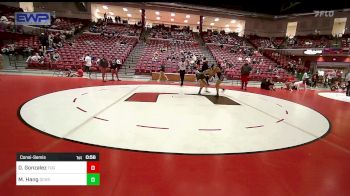 125 lbs Consolation - Destiney Gonzalez, Tulsa Union Girls vs Michelle Hang, Garden City Ks