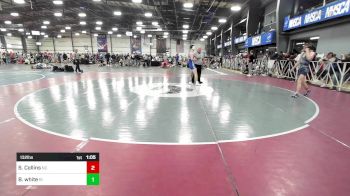 132 lbs Round Of 64 - Stetson Collins, NC vs Ben White, RI