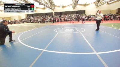 52-B lbs Consi Of 8 #1 - Michael Pannorfi, Toms River Wrestling Club vs Austin Kowalczyk, Immortals