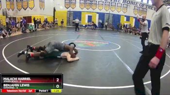 182 lbs Semifinals (8 Team) - Benjamin Lewis, Suwannee vs Malachi Harriel, Jensen Beach