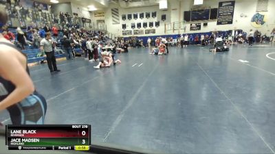 115 lbs 3rd Place Match - Lane Black, Riverside vs Jace Madsen, Highland