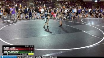 81-86 lbs Round 2 - Aleiyah Evennou, Widefield Wrestling Club vs Tyson Langis, Widefield Wrestling Club