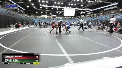 130 lbs Round 1 (6 Team) - Callahan Earnest, Prodigy NDT vs Carson Sheil, Black Fox Academy