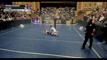 128 lbs 1st Place Match - Brynlee Sorensen, Sanderson Wrestling Academy vs Lily May, Gold Rush Wrestling Academy