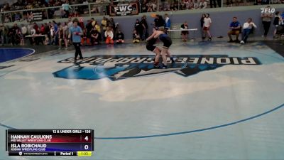 126 lbs Round 3 - Isla Robichaud, Kodiak Wrestling Club vs Hannah Caulkins, Mid Valley Wrestling Club
