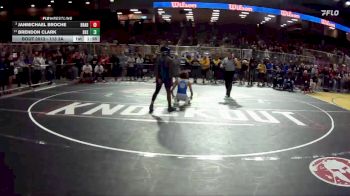 113 3A Champ. Round 1 - Janmichael Broche, Braddock vs Brendon Clark, Sumner Hs