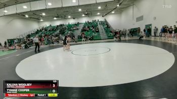 125 lbs Champ. Round 1 - TyAnne Cooper, Wind River vs Kaluha Woolsey, Greybull/Riverside