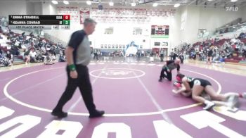 140 lbs 3rd Place Match - Eliana White, Emmett vs Jesse Rice, Clearwater Valley