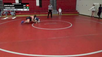 145 lbs Champ. Round 1 - Zandra Cano, Enterprise HS vs Evelyn Lolley, Hewitt-Trussville