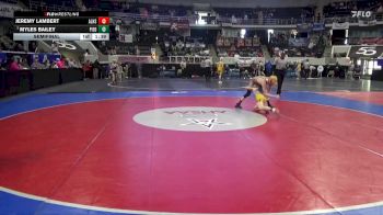 1A-4A 106 Semifinal - Myles Bailey, Piedmont vs Jeremy Lambert, Alexandria HS
