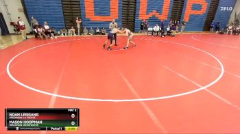 165 lbs Quarterfinal - Mason Hoopman, Wisconsin-Whitewater vs Noah Leisgang, Wisconsin-La Crosse